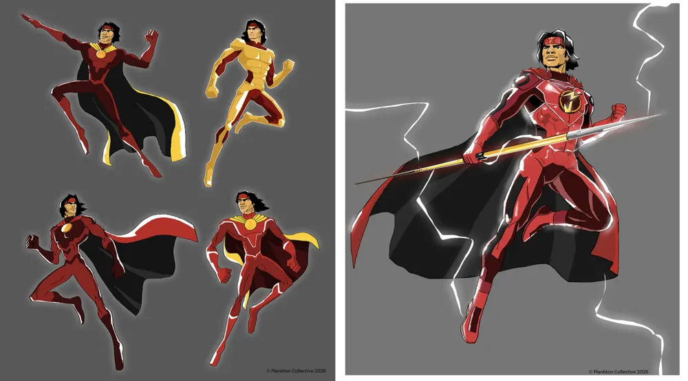 Superhero colour studies