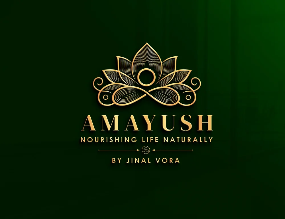 Logo mockup in gold on dark green